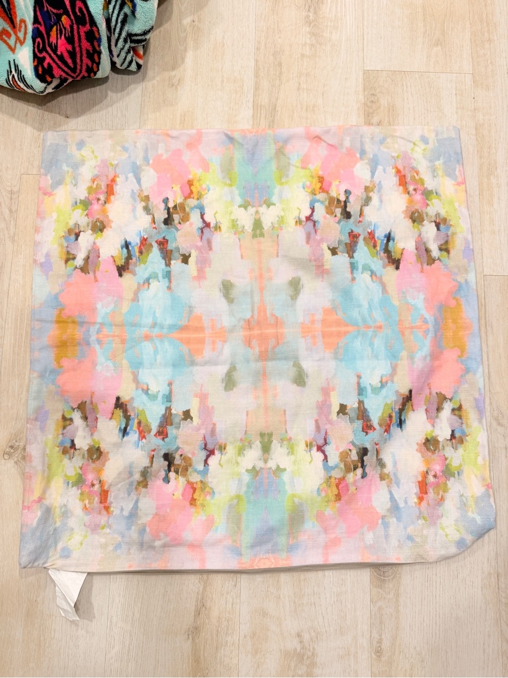 Two Laura Park Euro Pillow Covers